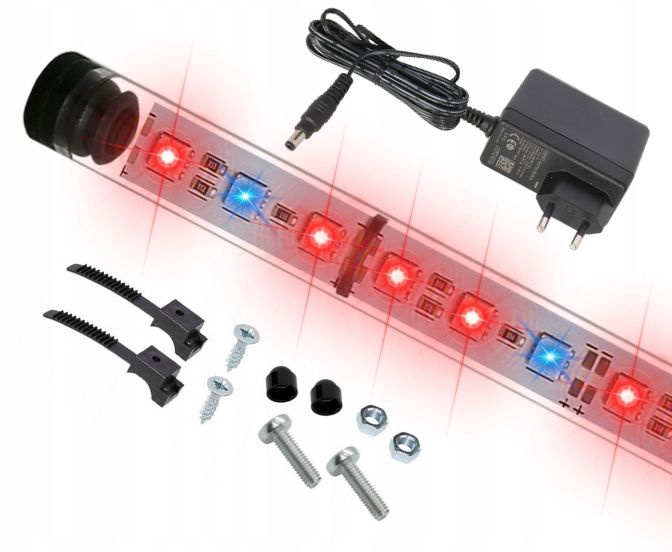  Led zářivka plant rostliny 30cm akvárium grow 1:1