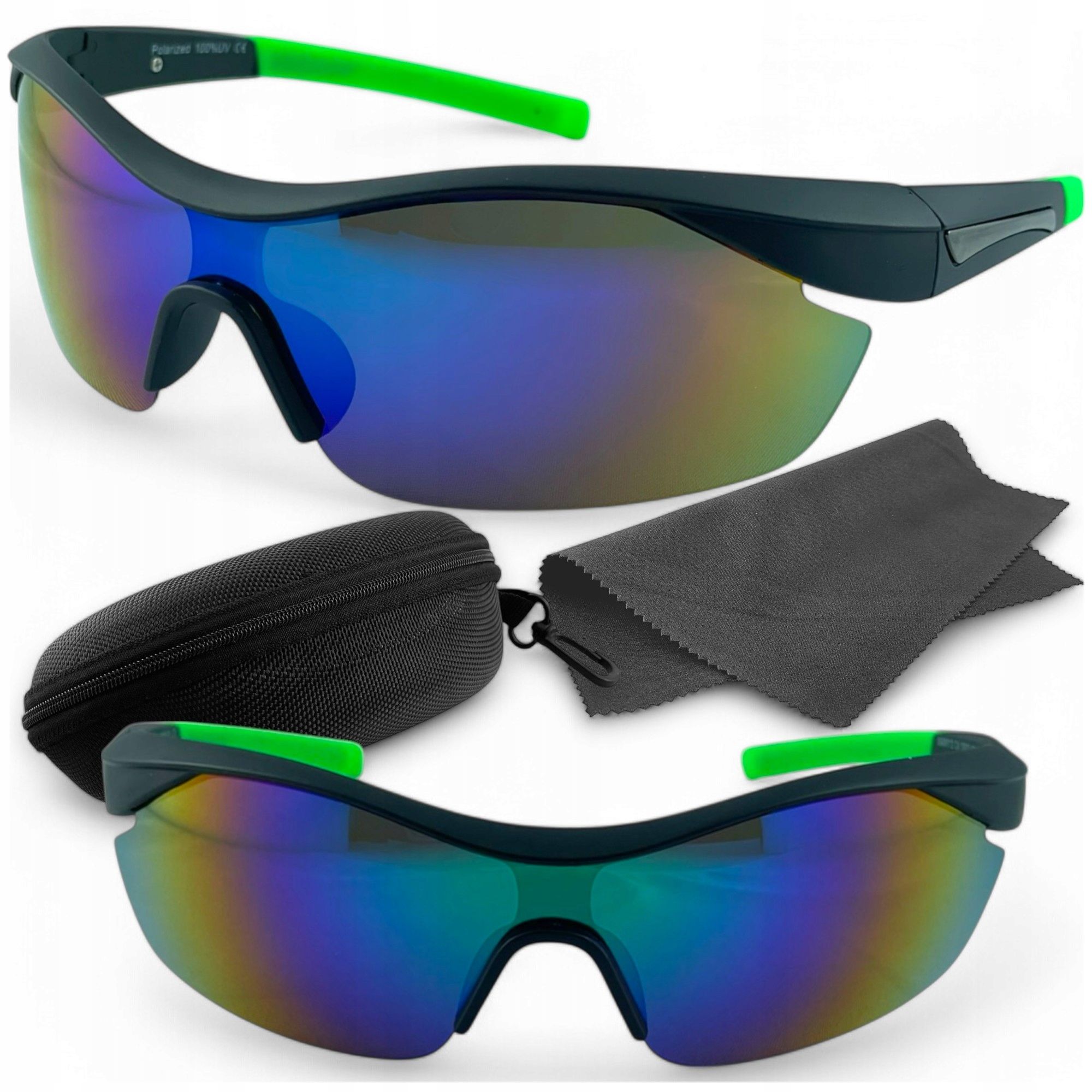  Jalgrattaprillid päikese käest sport komplekt polariseerida uv400 112c3