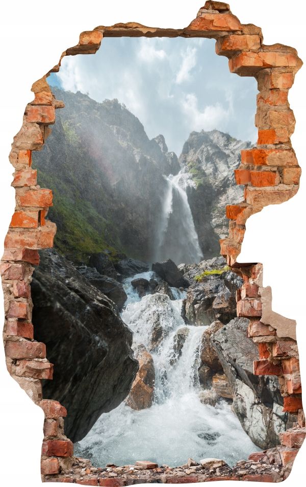  Sienas uzlīmes foto tapetes caurums 688 daba