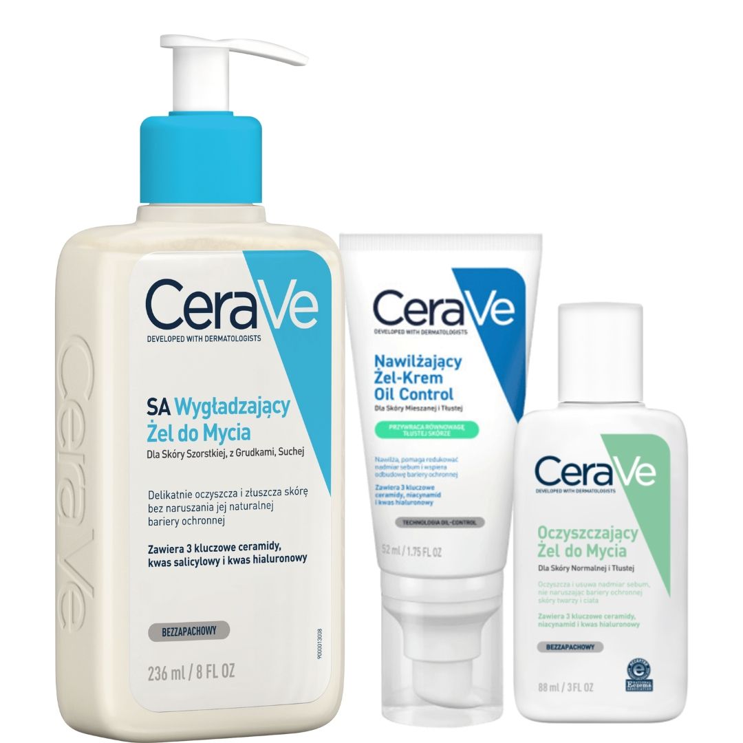  Cerave feuchtigkeitscreme gel-creme oil control + feuchtigkeitscreme gesichts spf 50