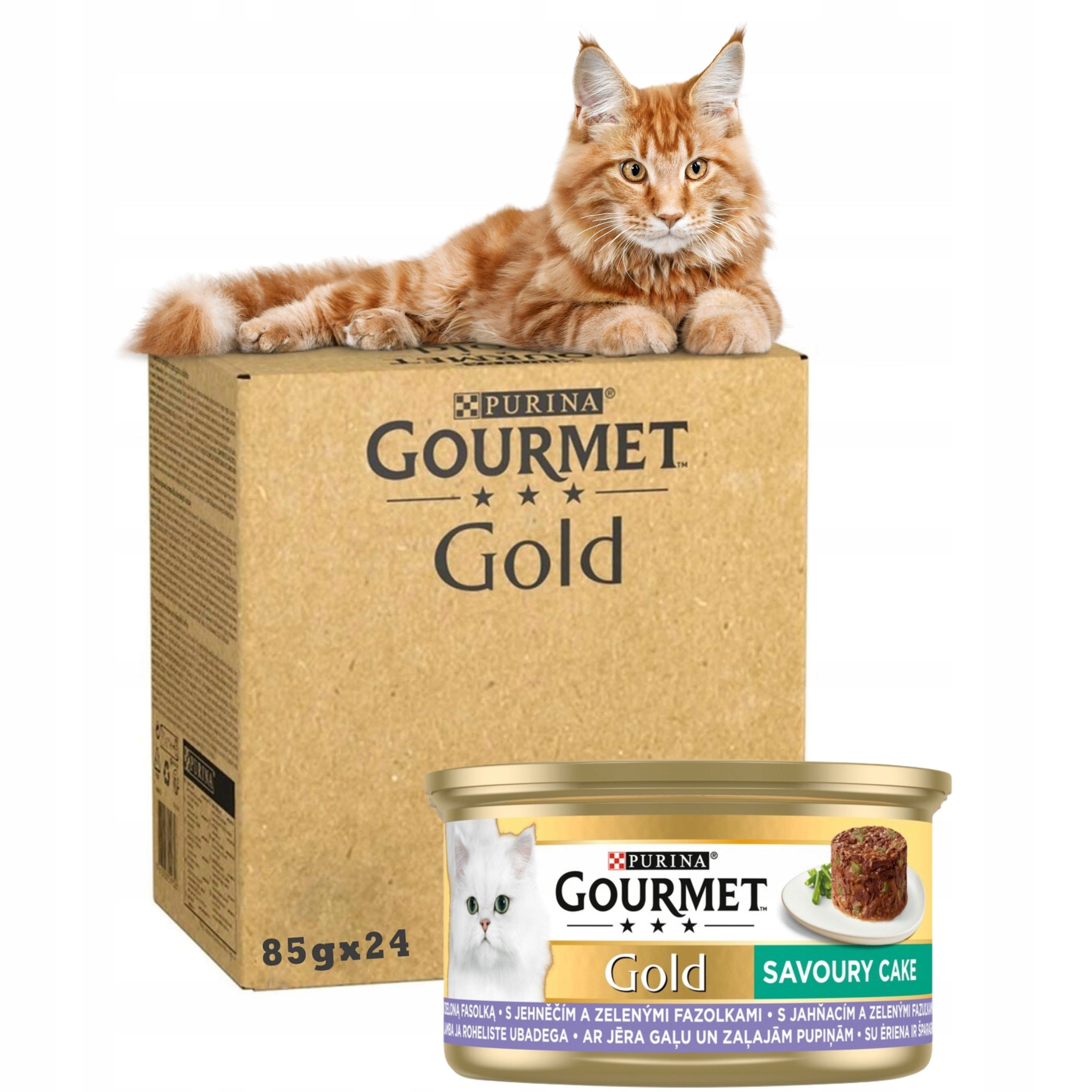  Purina gourmet gold savoury šlapias maistas su vištiena i morka 85gx12szt