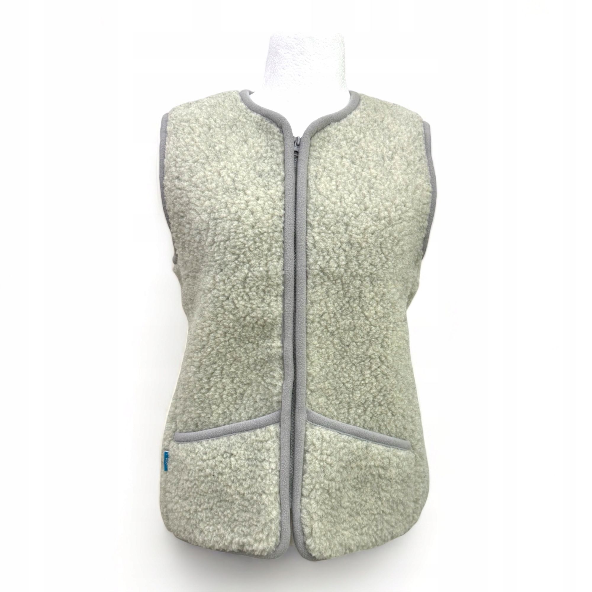  Moteriška liemenė vilna 100% merino r 42 pilkas