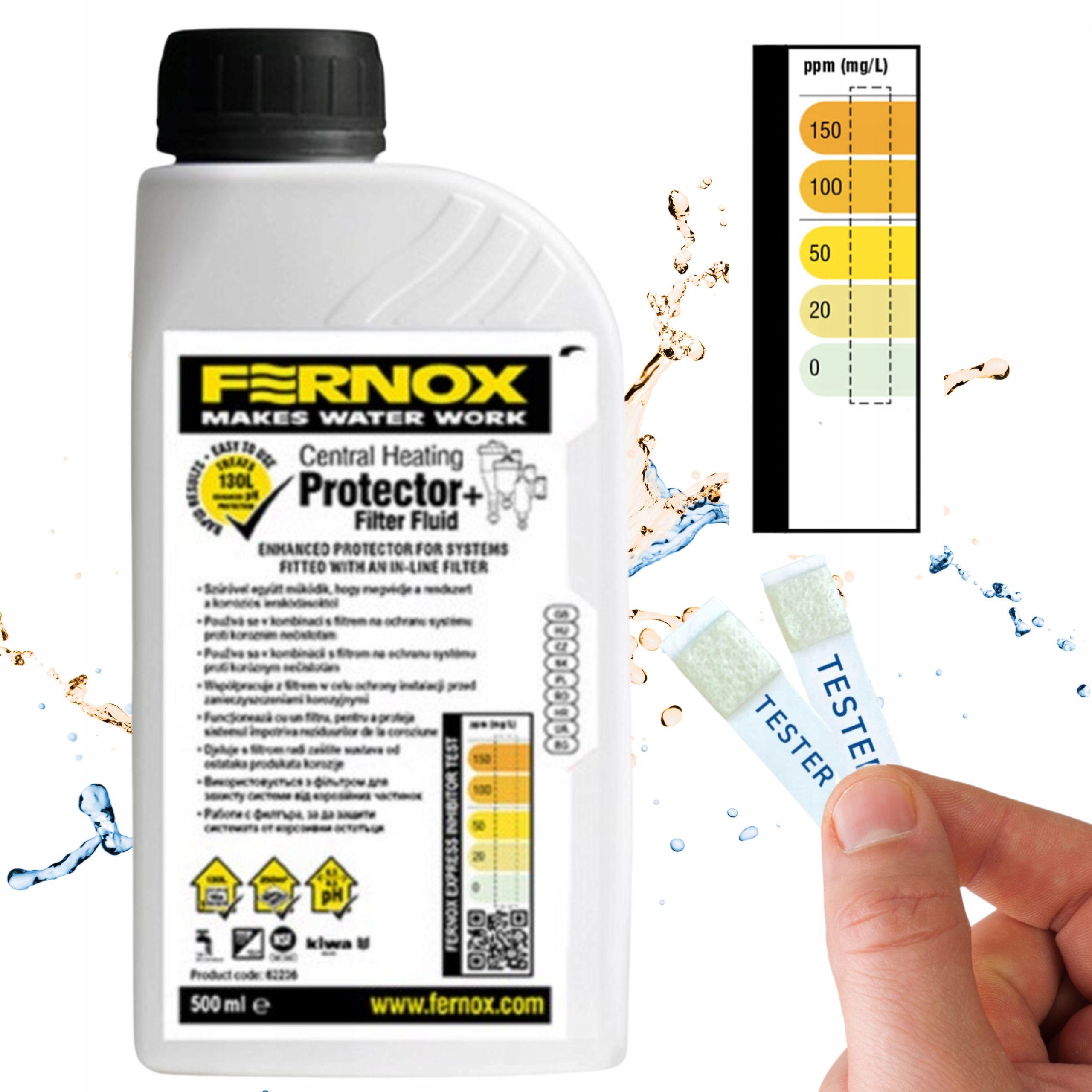 Fernox f4 leak sealer tmel inštalácie vykurovanie 500ml