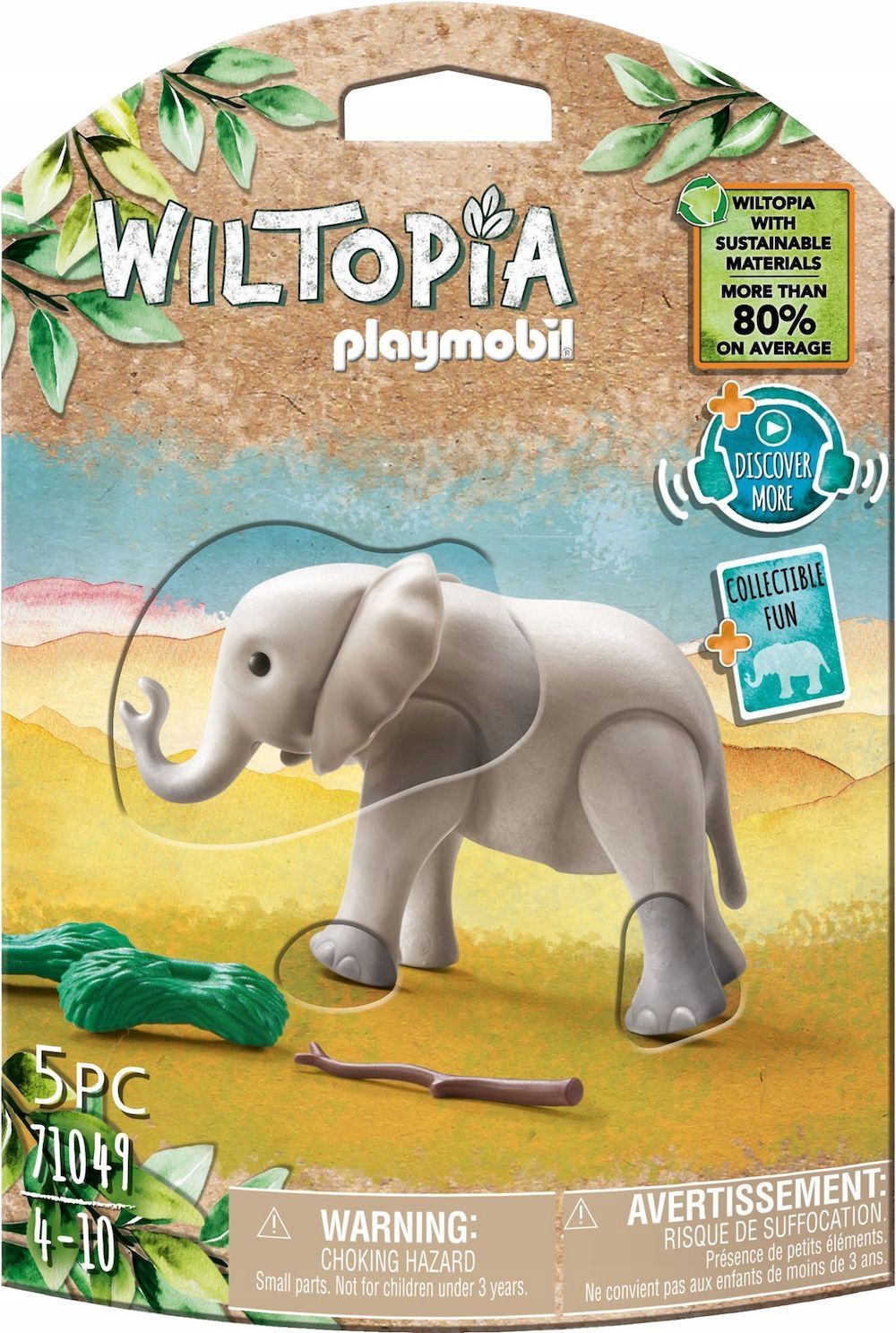  Playmobil rodina chalupa na stromě wiltopia 71013 + katalog s plakatem