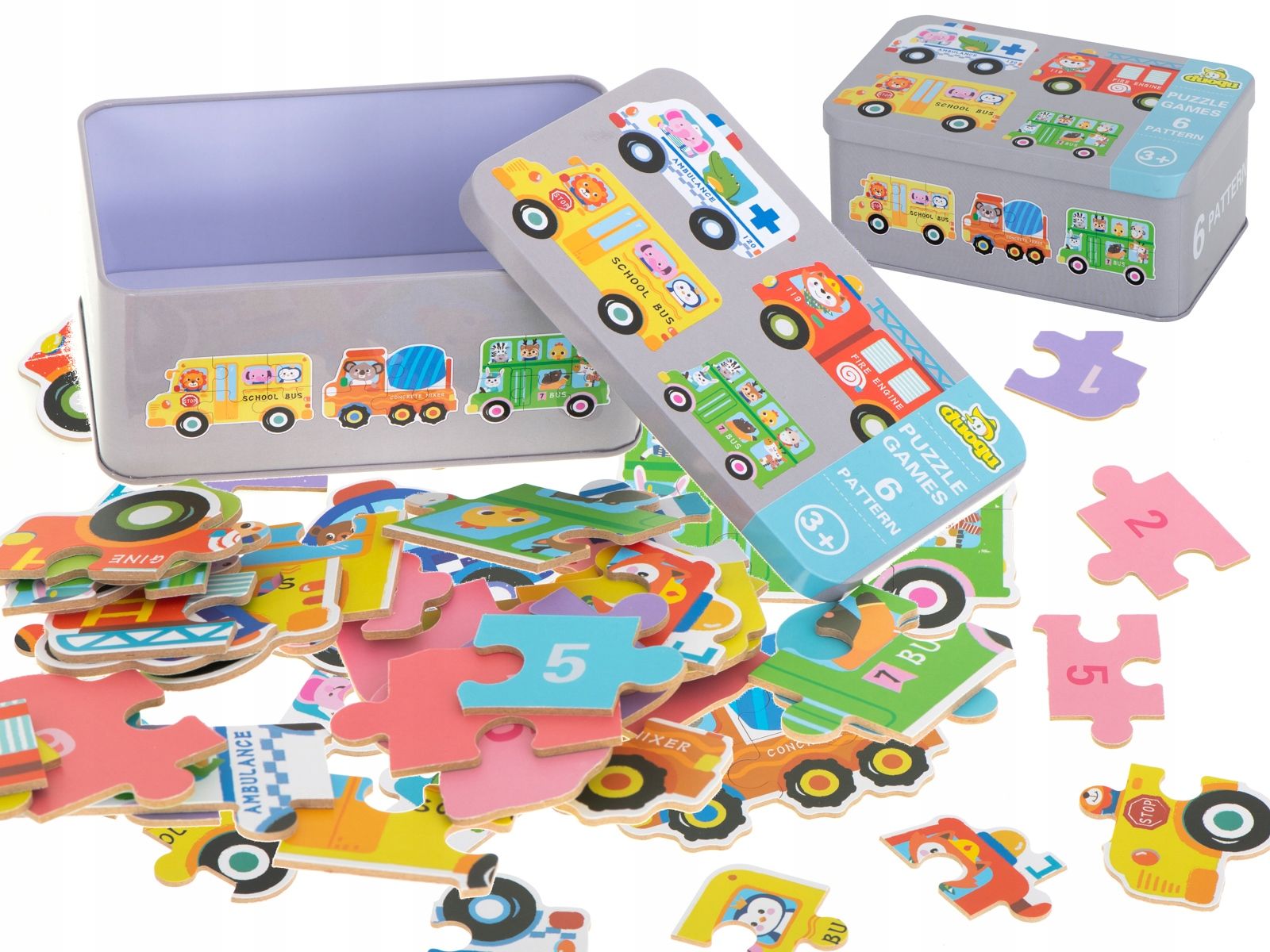  Vzdelávacie puzzle triedič prispôsobiť tvary ovocie vajcia 12 počítač.