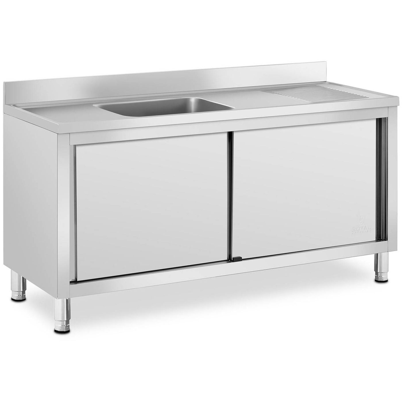  Skříň 100cm s umyvadlem royal catering rc-iks09