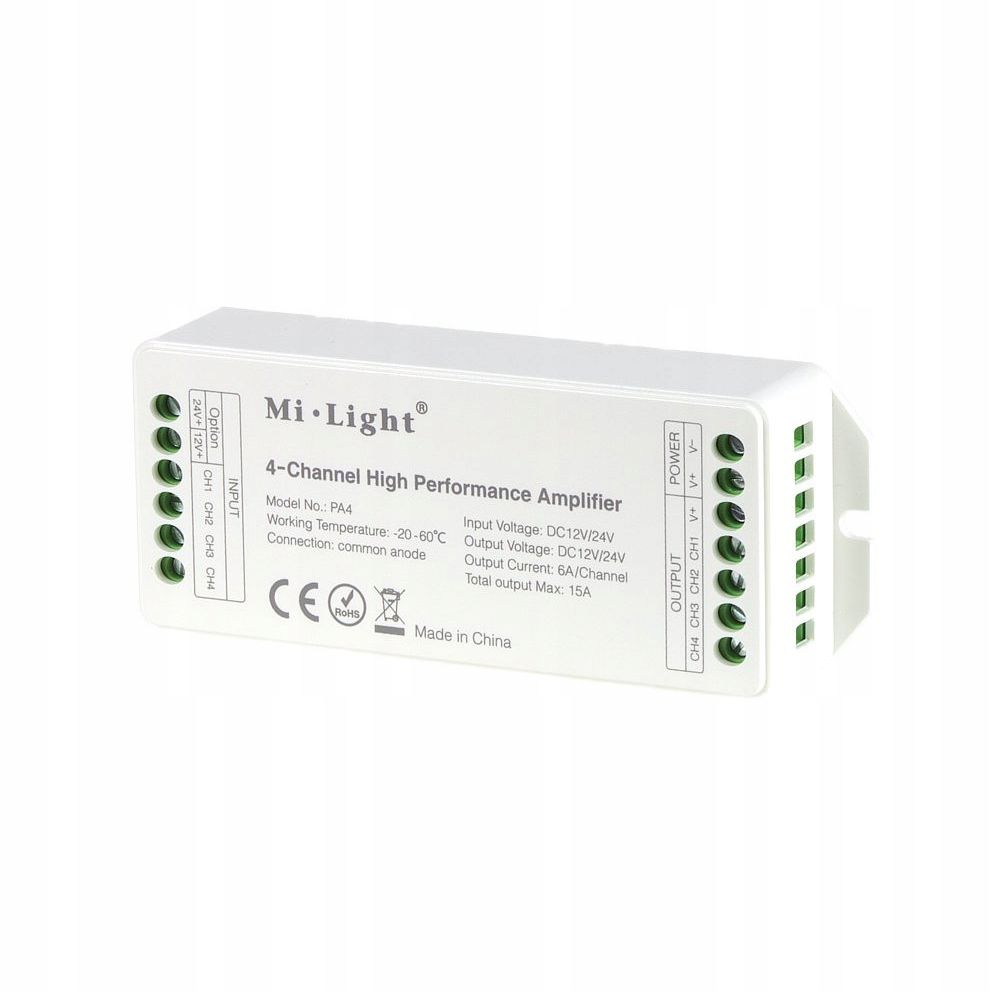  Waterproof controller miboxer fut038sp rgbw zone controller 2.4gh ip65