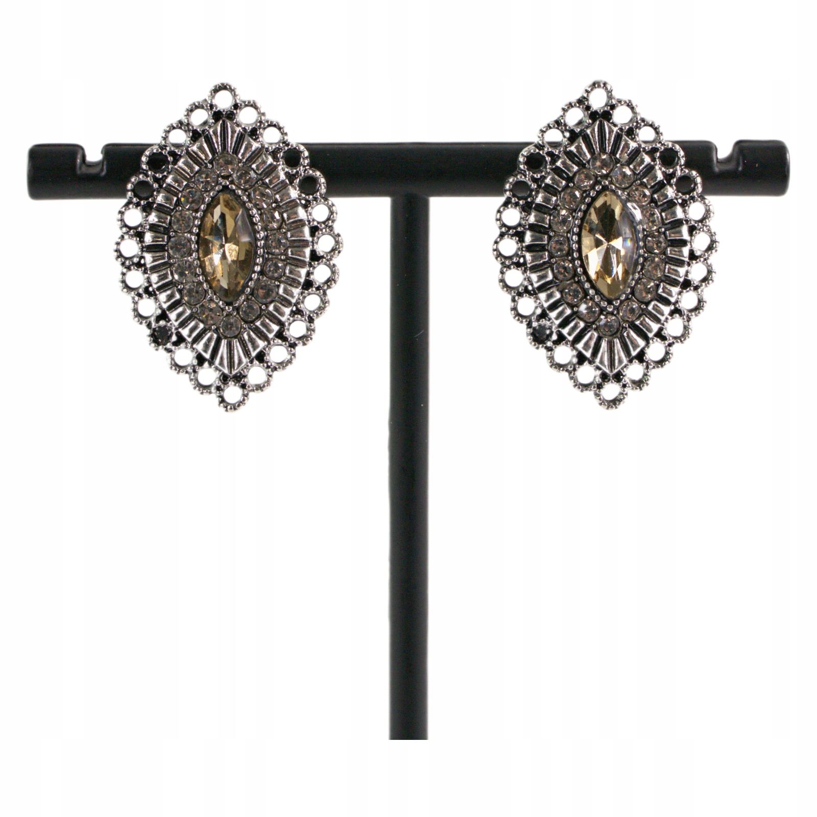  Clips durchbrochen diamanten beige lolita zubehör