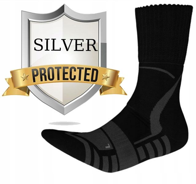  Non-compression socks silver jjw trekking durable trekking with silver ions