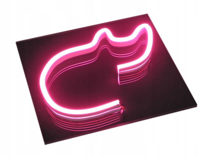  Nbzjanekkk neon led uz sienas ar barošanas avotu janekkk 49x13cm poļu ražojums