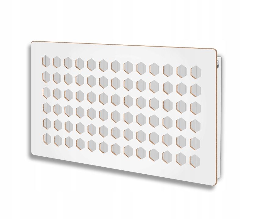  Radiatora vāks 68x29 cm balts m20-+