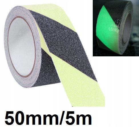  Non-slip tape yellow-black warning for stairs marking 18m