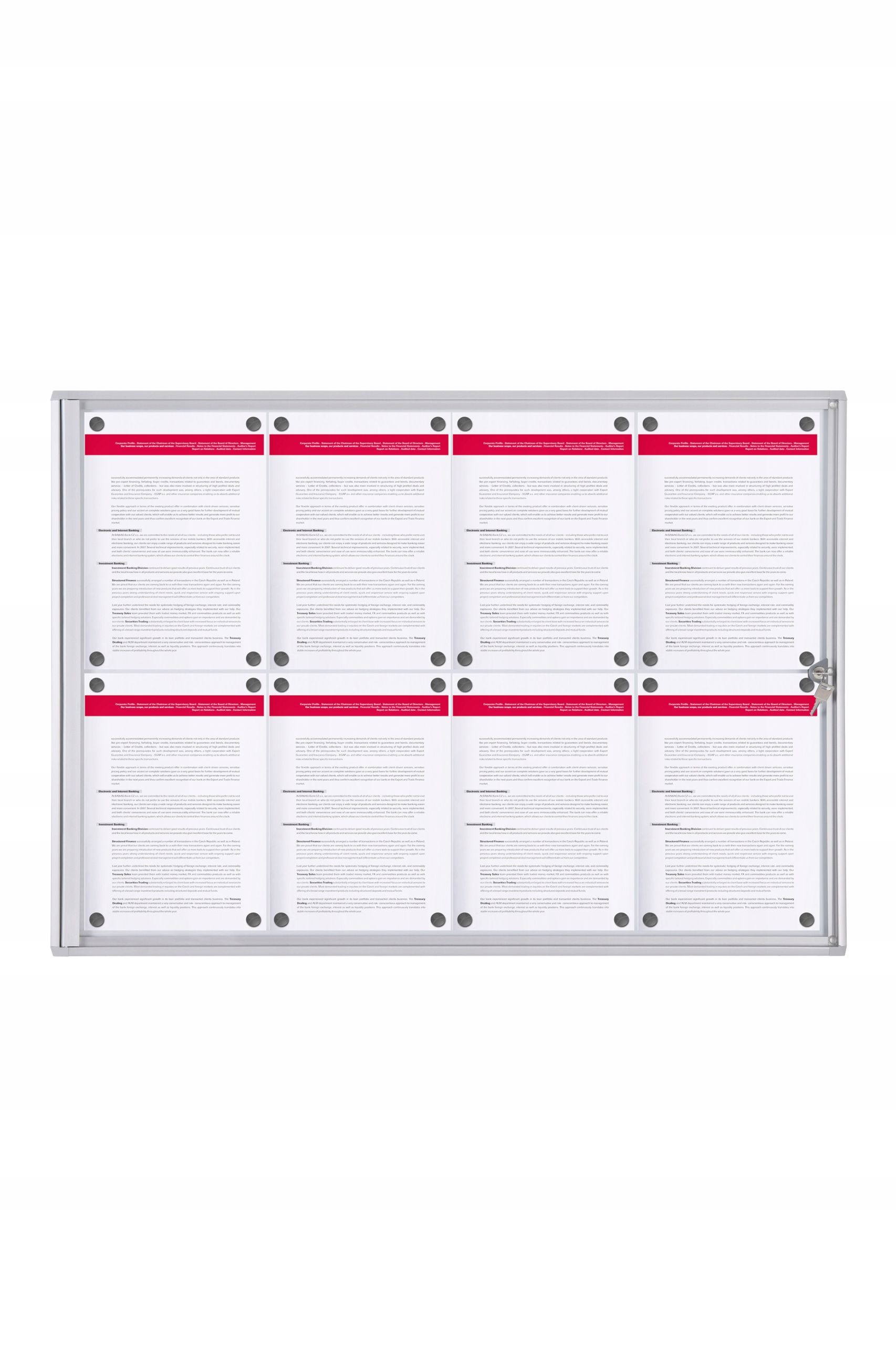  Information board 9xa4 - bulletin board
