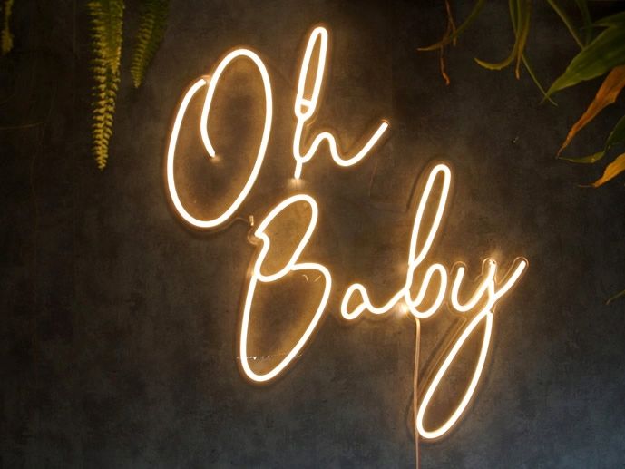  Nbzjanekkk neon led uz sienas ar barošanas avotu janekkk 49x13cm poļu ražojums