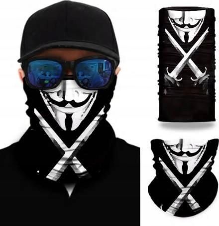  Bandana kronos-bandanos universalus dydis daugiaspalvis