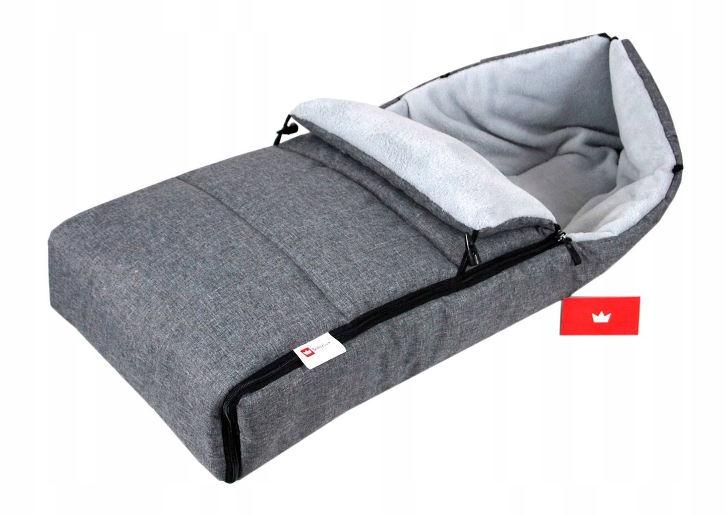  Babylux magamiskott sügis minky puuvill vankrile, turvahällile 90cm nr93