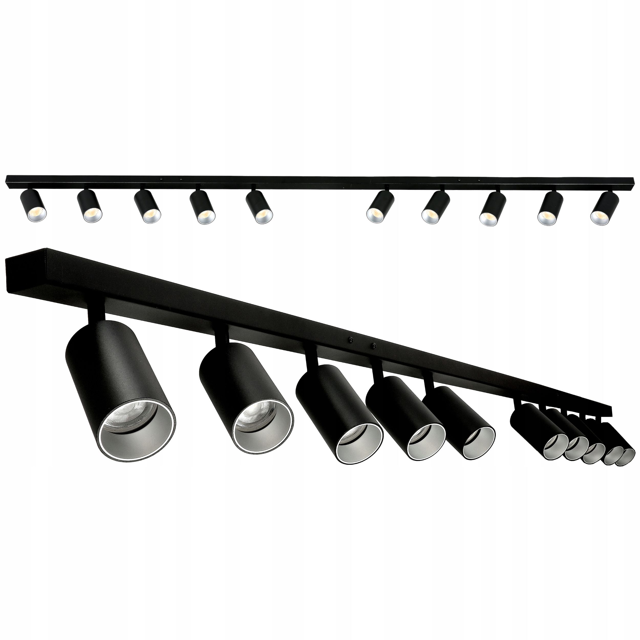  Deckenlampe band schiene led-lampe 6xgu10 stück gold wandleuchte wandmontiert golden led