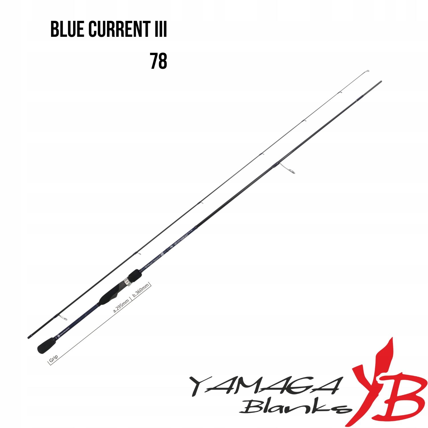  Meškerė casting yamaga blanks blue current iii 82b
