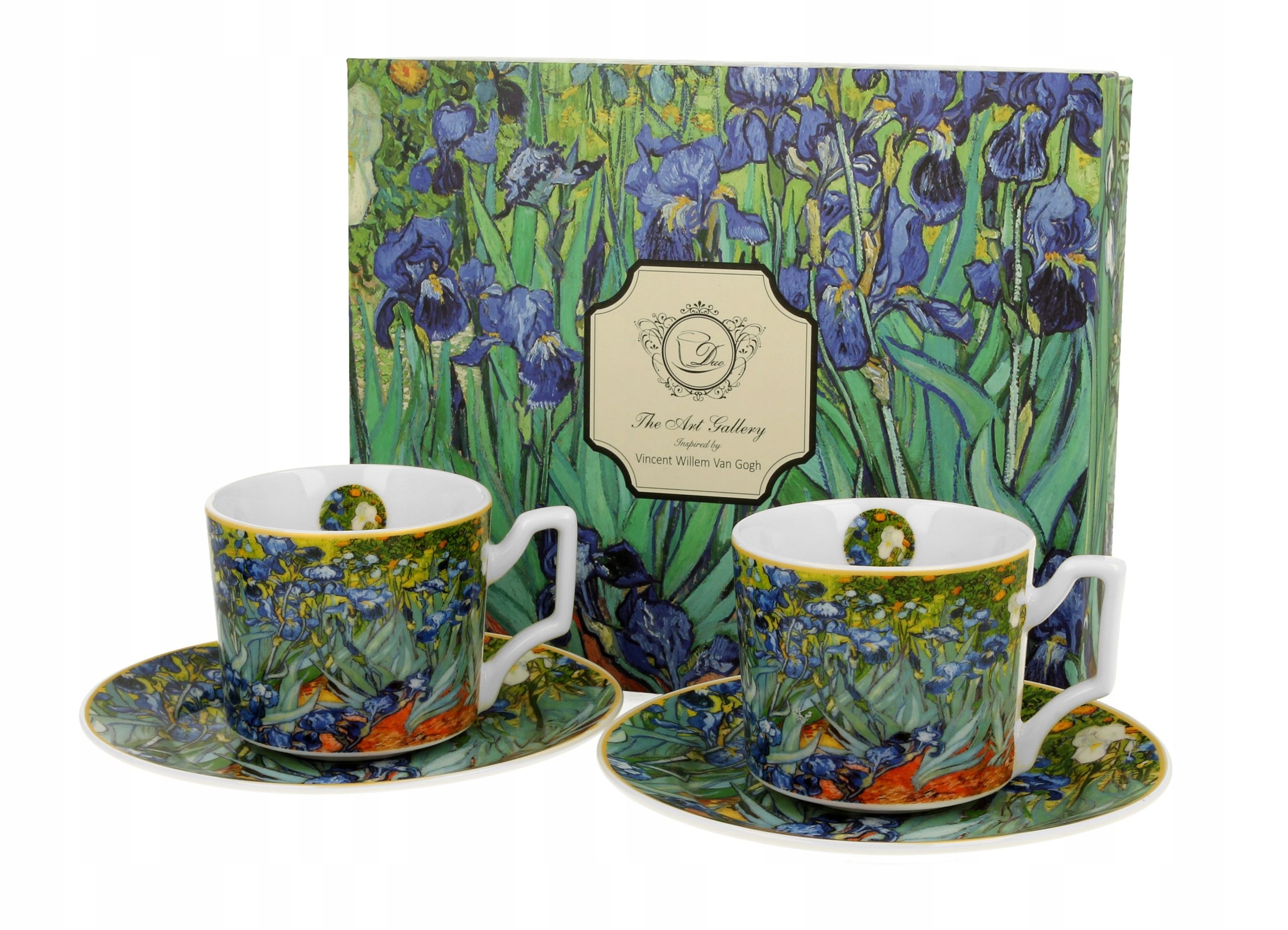  2 cups espresso with saucers safa
