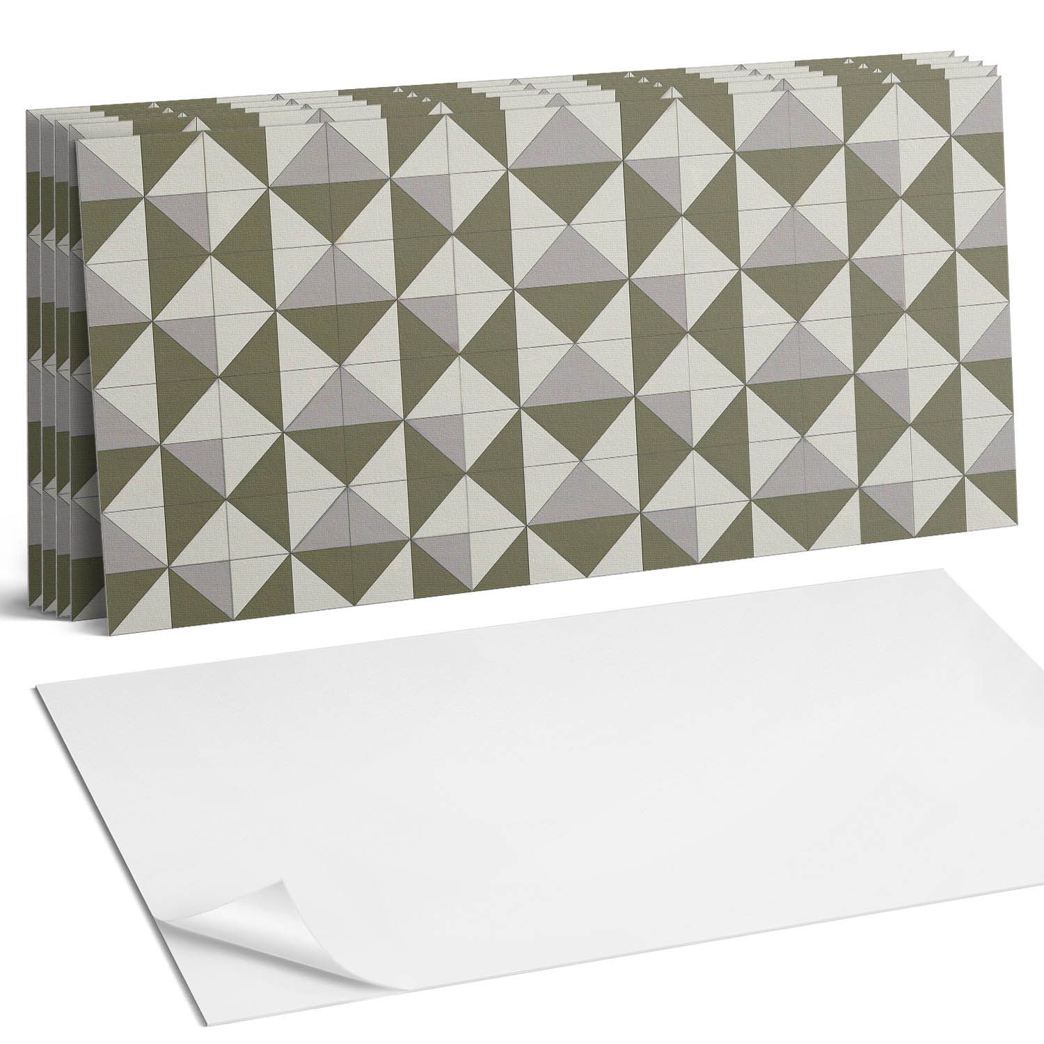  Kopa flīzes vinils ar apdruku modelis lapas w falach 6 gab 60x30 cm