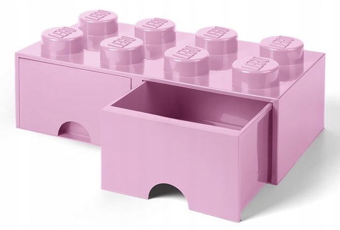  Lego dėtuvė kaladėlė 4 stalčius juodas rašomajam stalui