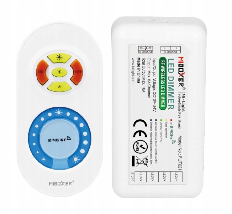  Mi-light fernbedienung controller 4 zonen rf fut036s (fut035s+)
