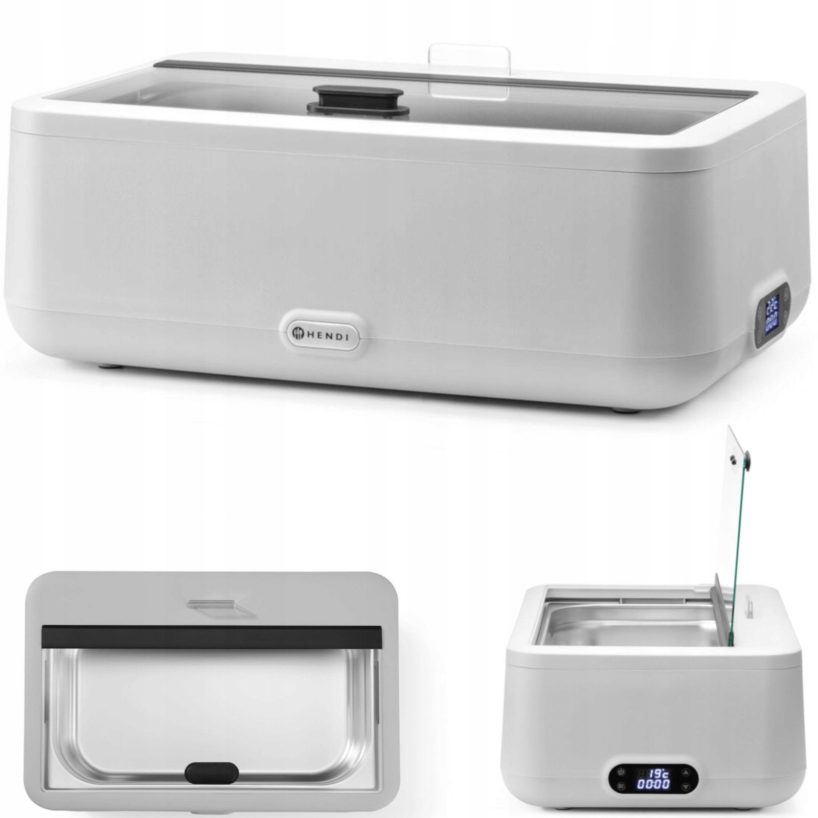  Elektrinis šildytuvas sriubai i padažo thermosystem 2 x 4.2l - hendi 201206