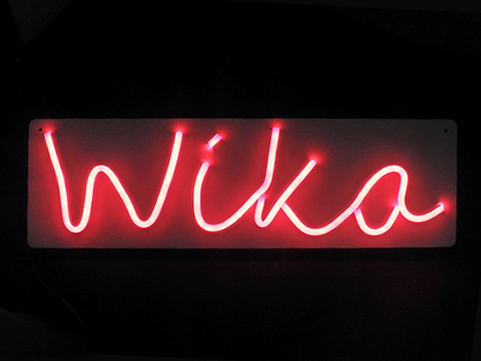  Nbzjanekkk neon led uz sienas ar barošanas avotu janekkk 49x13cm poļu ražojums