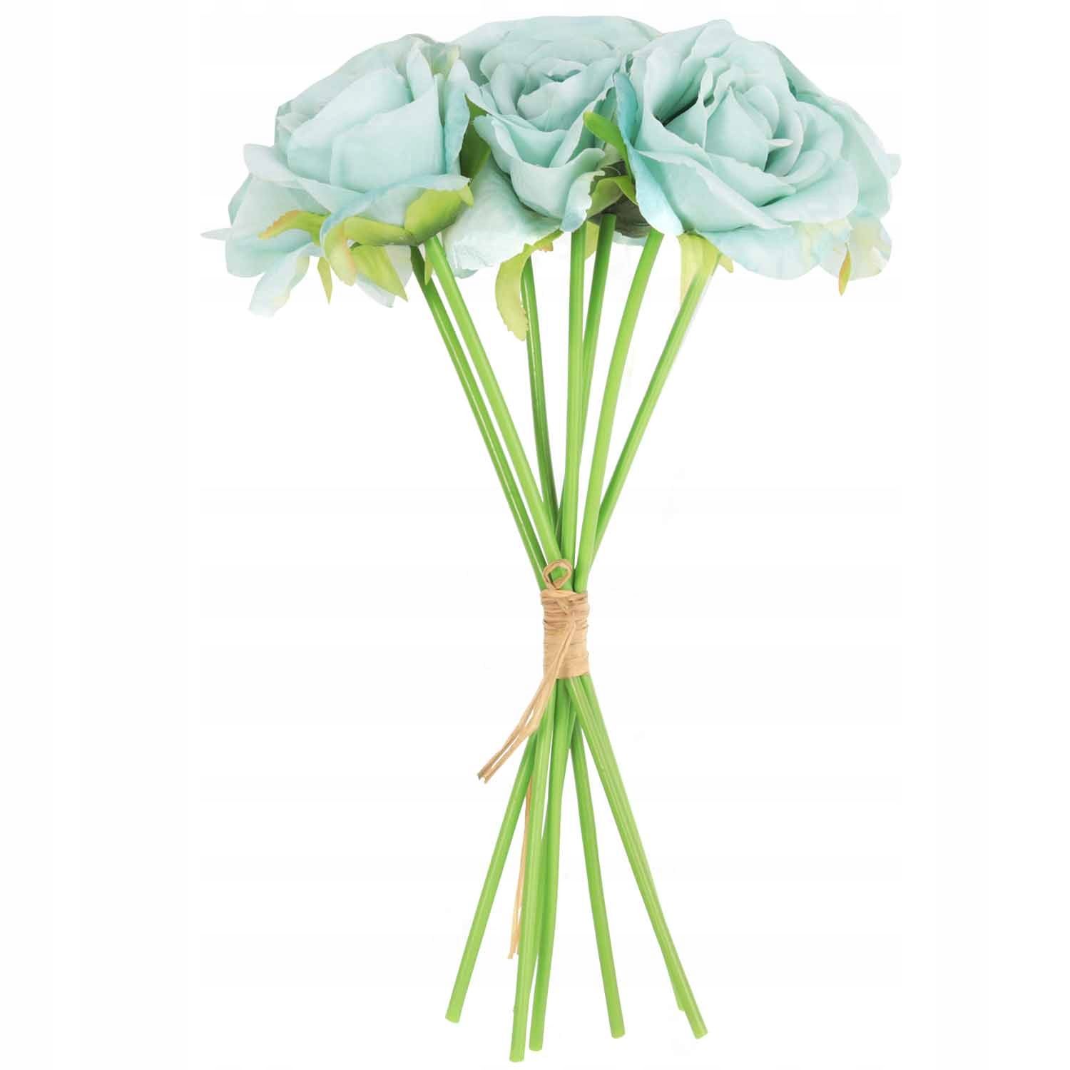  Kytice 9 veľkosť 48 cm ružový umelé kvety roze ako nažive do vázy