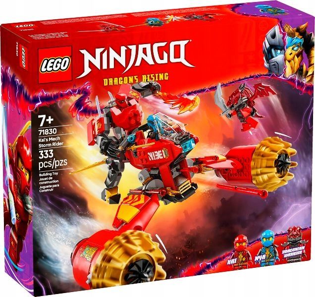  Lego ninjago - bojová súprava s mechem jaya nr 71805