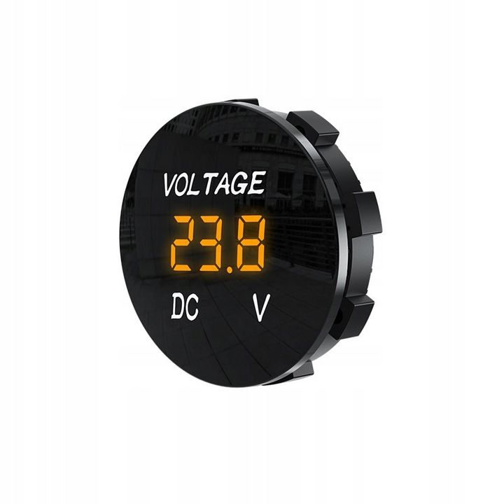  Voltmeeter 3-30v dc pingemõõtur punane lcd 0,28" õhukindel