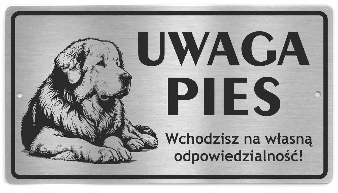  Table careful dog - shepherd podhale laser engraving stainless steel