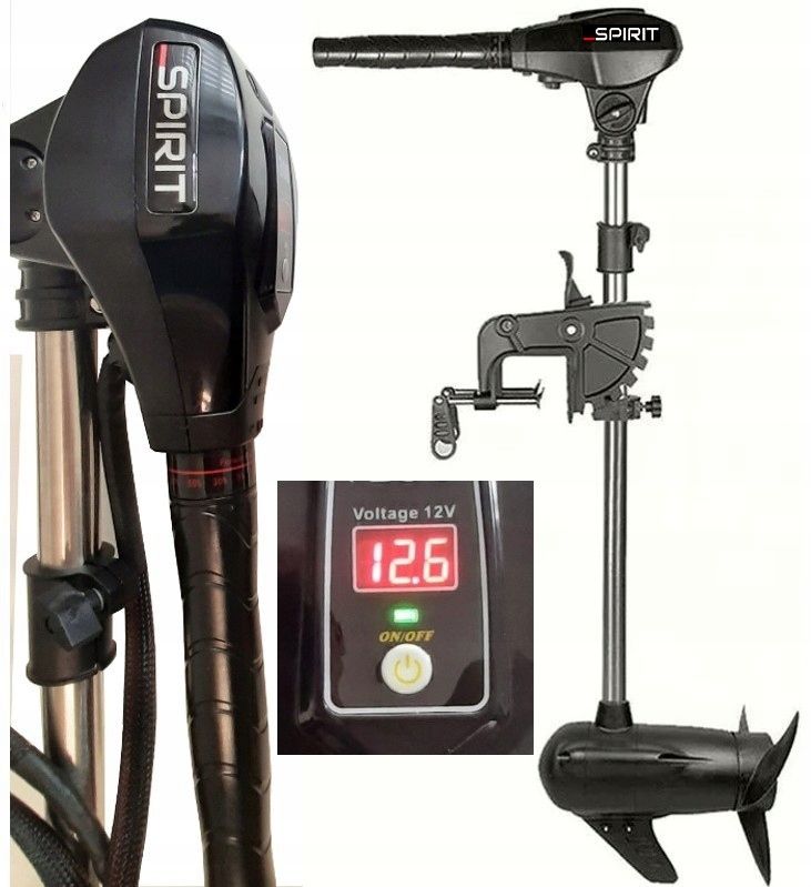  Bešepetėlinis valčių variklis elektrinis spirit 70lbs - maximizer