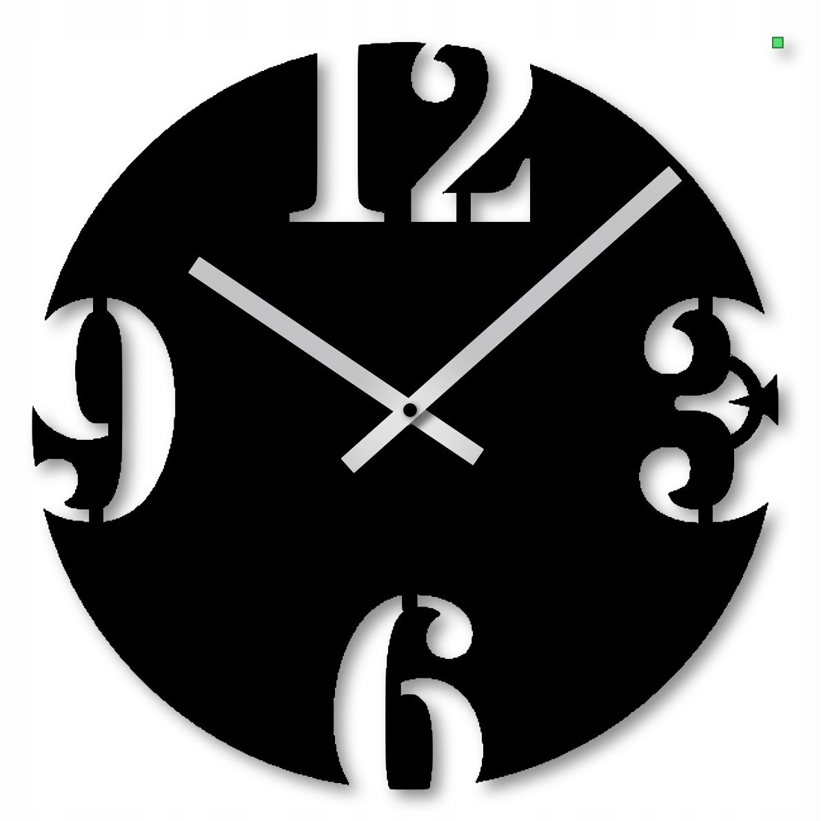  Wall clock 60 cm clock on the wall big clock openwork classic big numbers