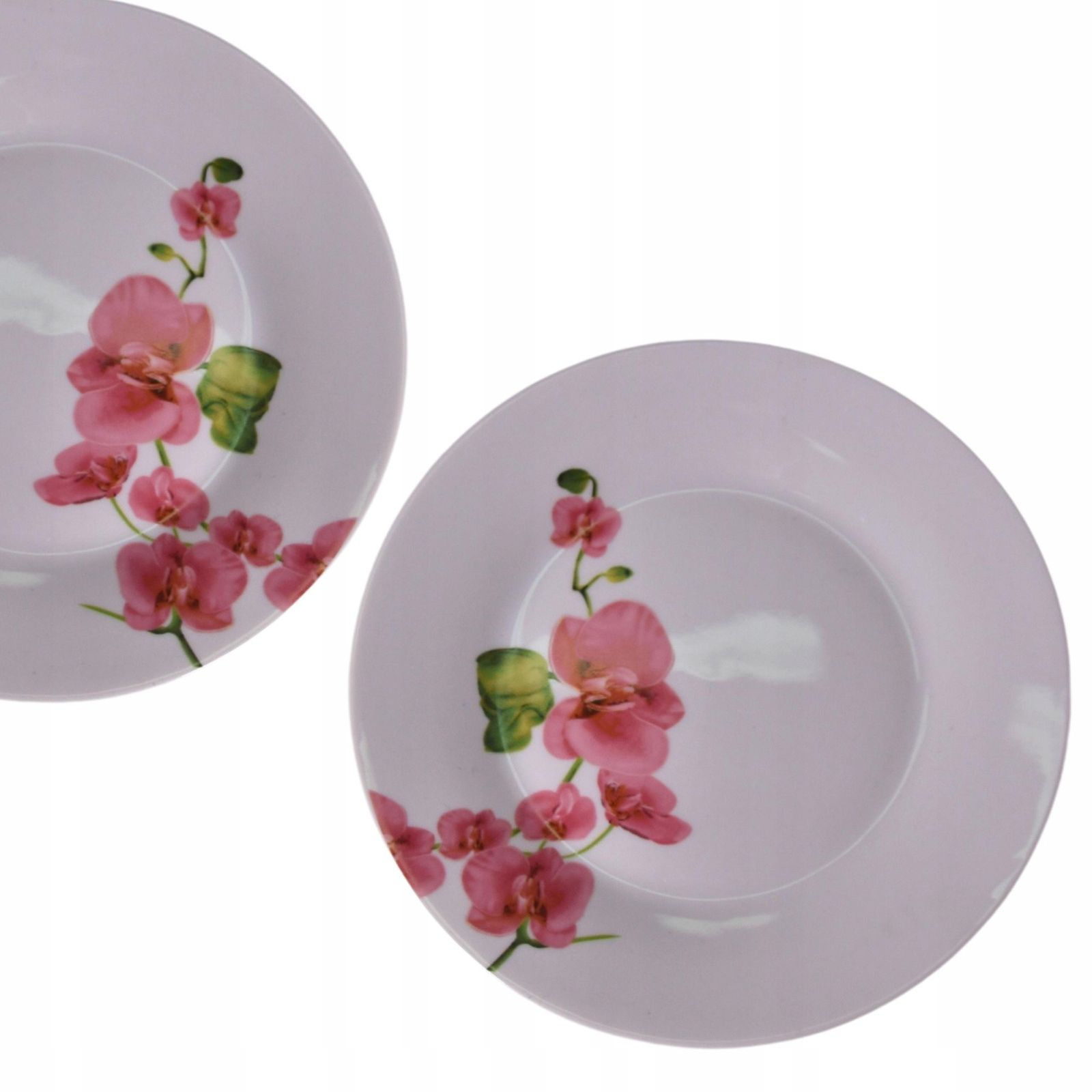  Dessertteller untertasse teig roze rose blumen 19cm