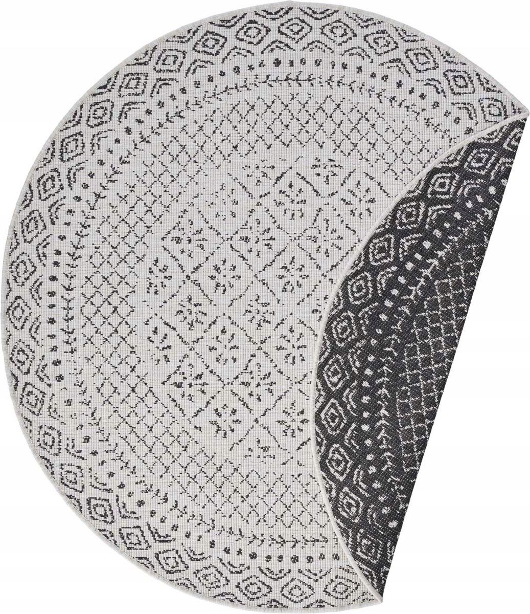  Round carpet for the living room 140cm , soft italian ,green creamy pattern mandala