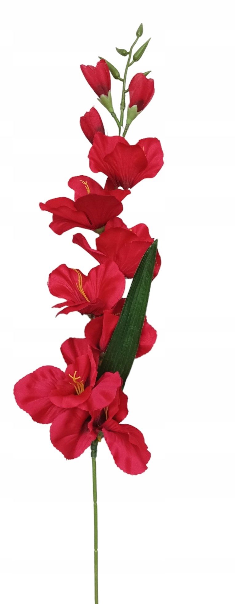  Mieczyk kytice umelé kvety 55cm 12 počítač. purpurový