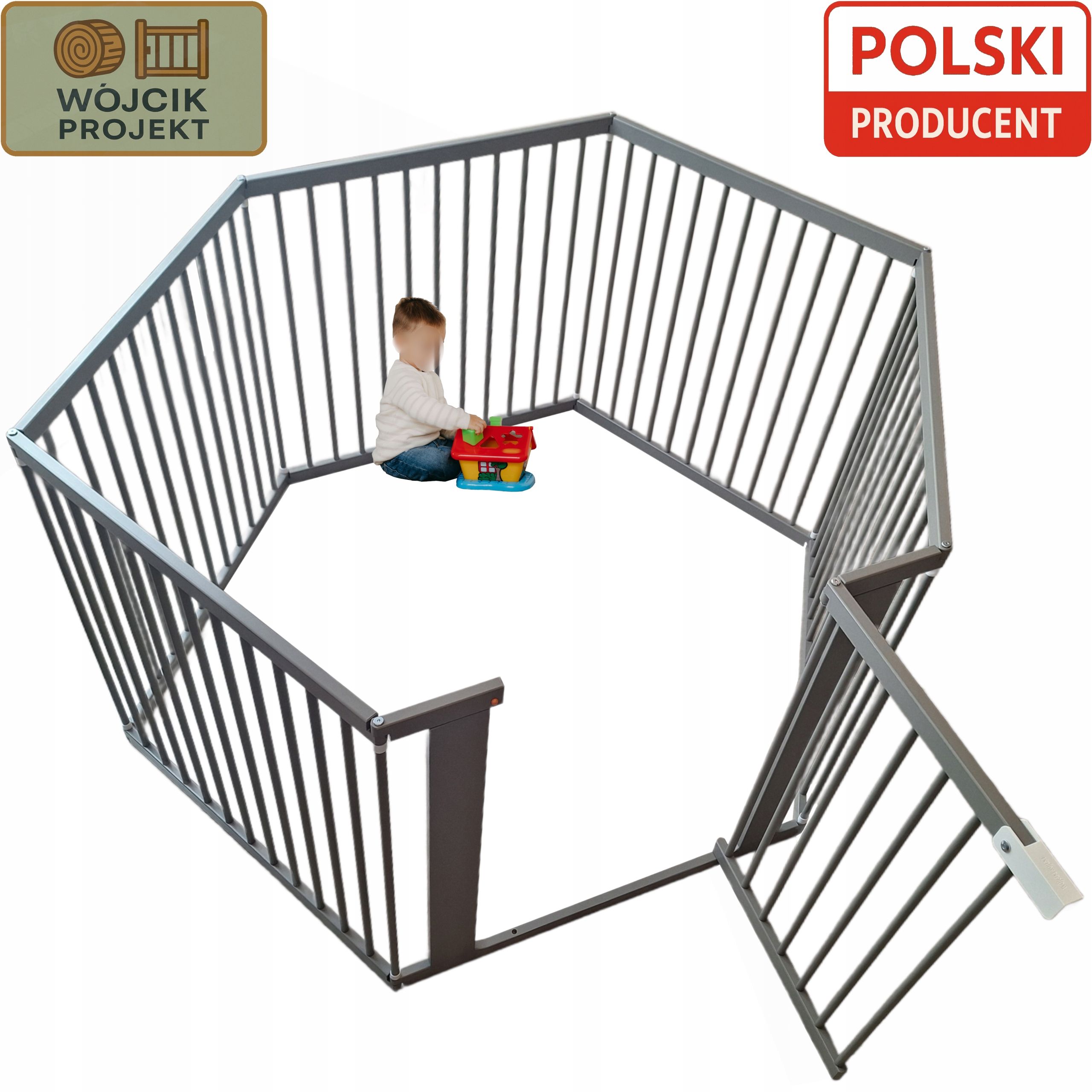 Vaikiškas maniežas medinis varteliai modulinis žaidimų aikštelė pertvara gardas šuns