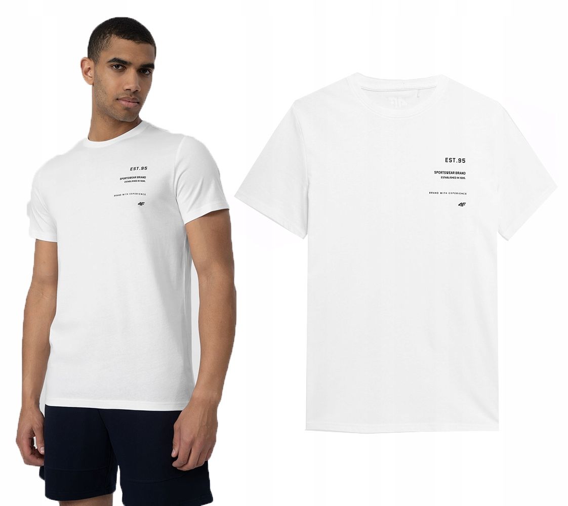  Men&#39;s t-shirts 4f cotton t-shirts sports xl ttshm2256 ss25