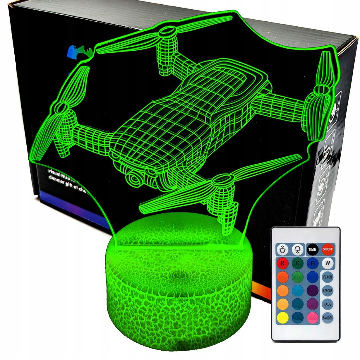  3d naktinė lemputė lempų daugiaspalvis