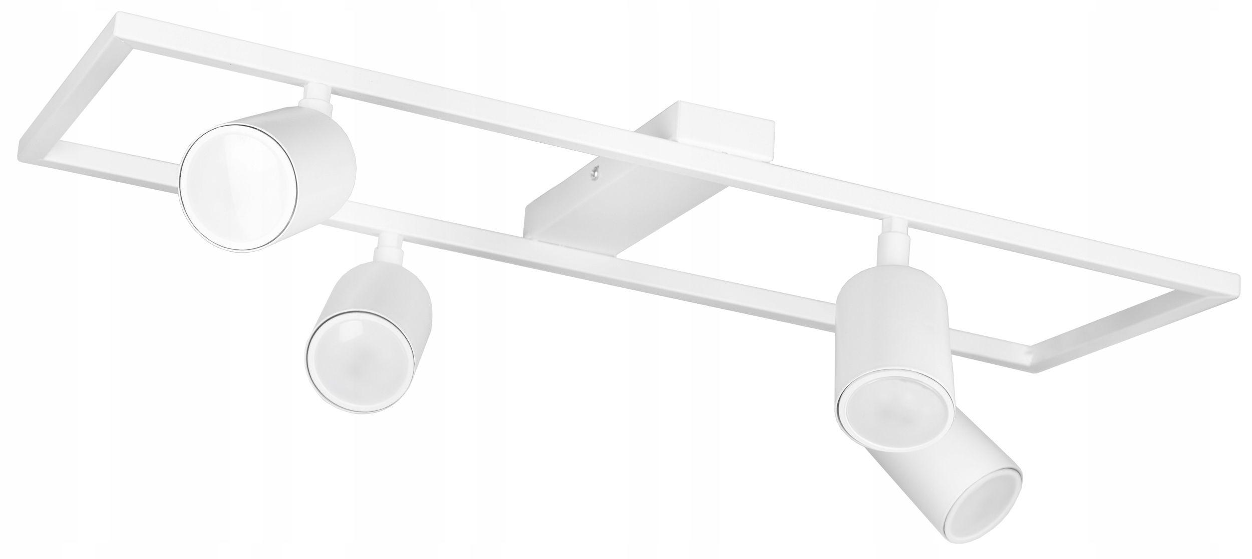  Griestu lampa virspusēji 2xgu10 led spot melna krāsa pārvietojas atstarotājs bēniņu stils