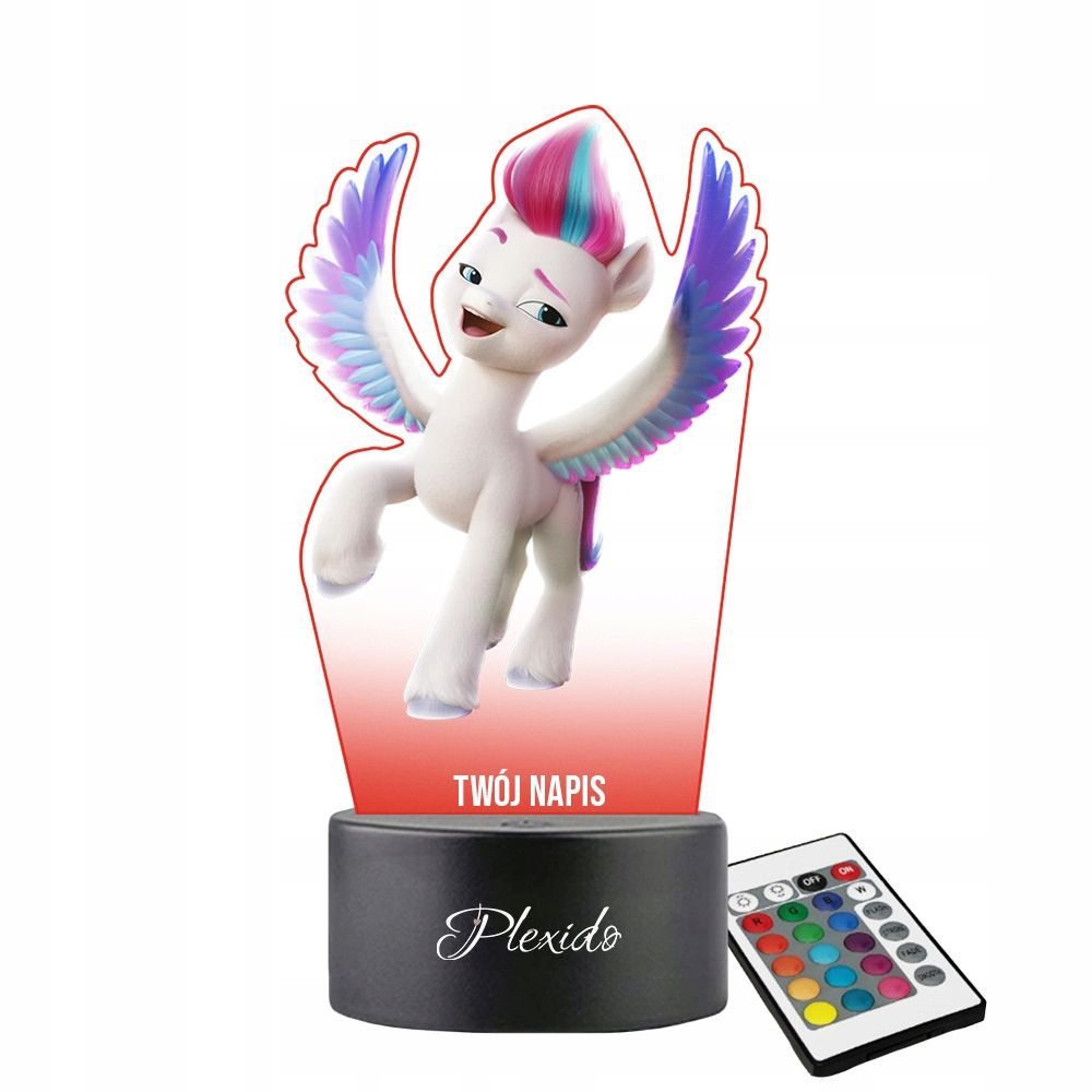 Öine valgus trükiga uv led muinasjutt lastele my little poni daamid