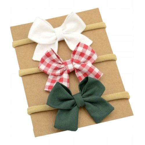  Stirnband für ein mädchen bantu rote farbe ren 2 pcs. weihnachtsset