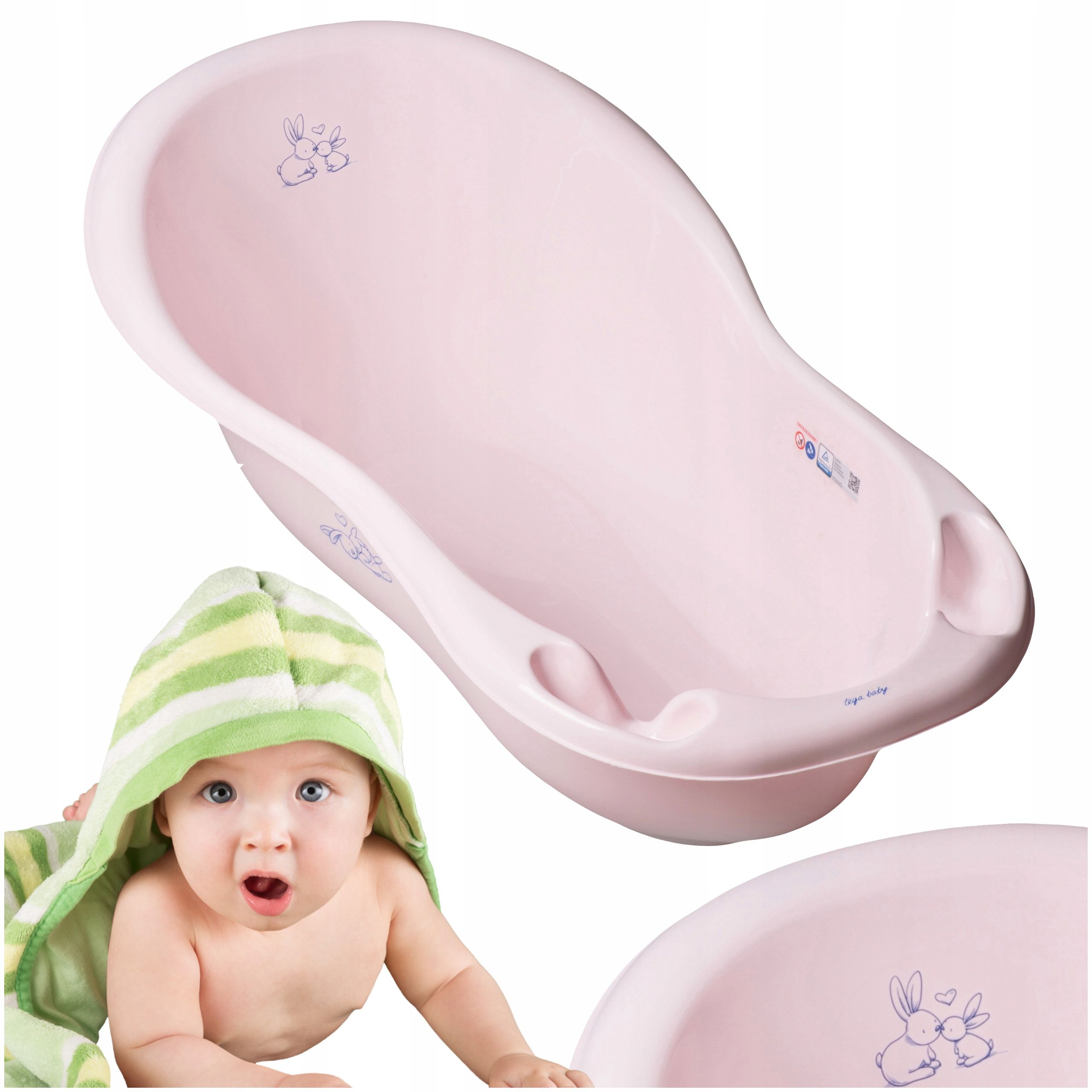  Badewanne für ein kind garnitur 2 in 1 tega badewanne groß + stehen - sammlung ente