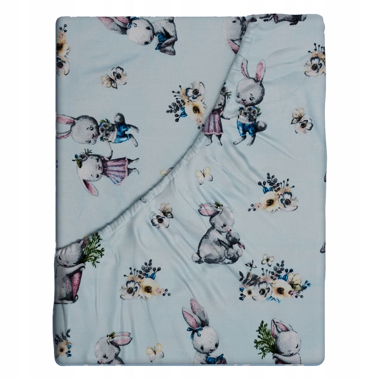  Cotton sheet with an eraser with patterns 120x60 fabric holidays 228sbi