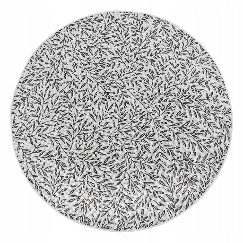  Round carpet for the living room 140cm , soft italian ,green creamy pattern mandala