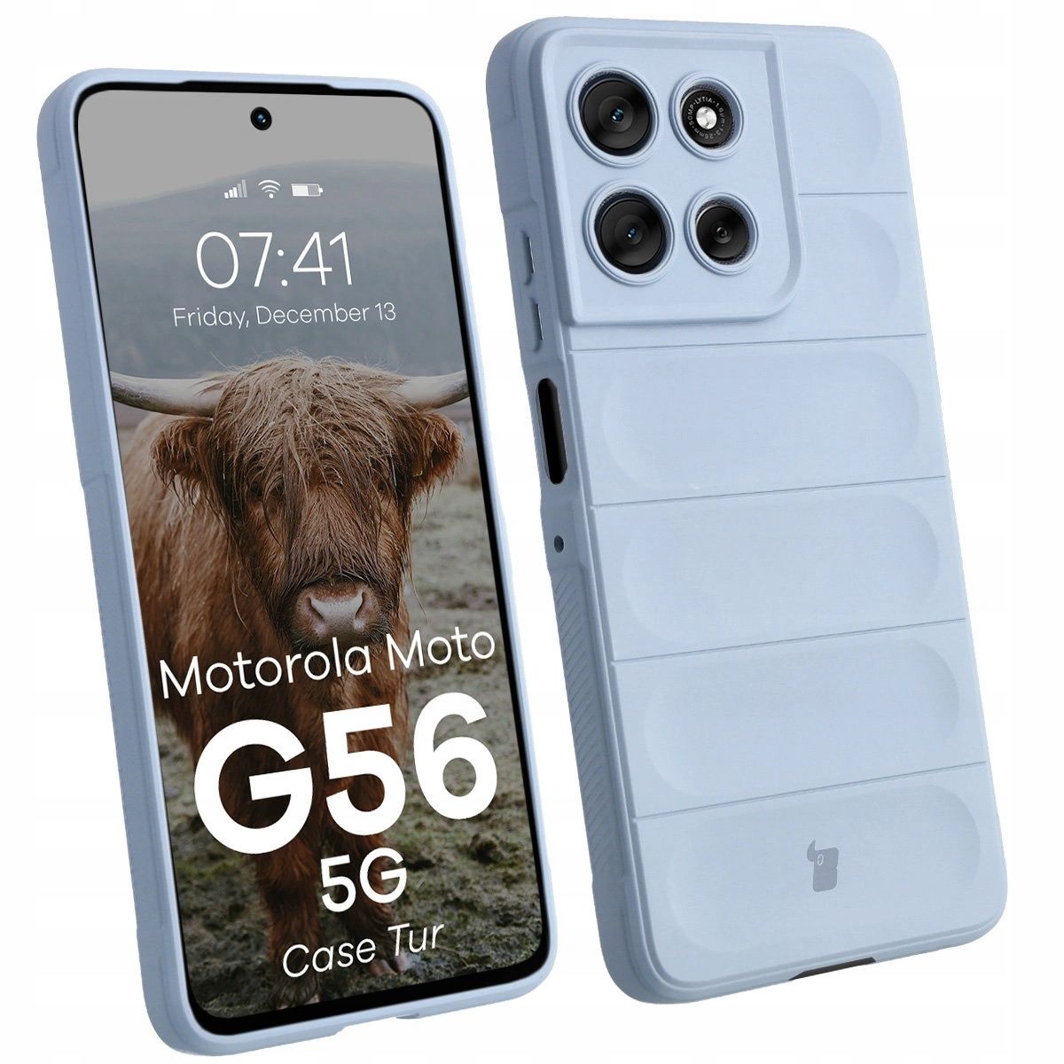  Prípad bizon robiť motorola moto g56 5g, vystužené chrbát telo case