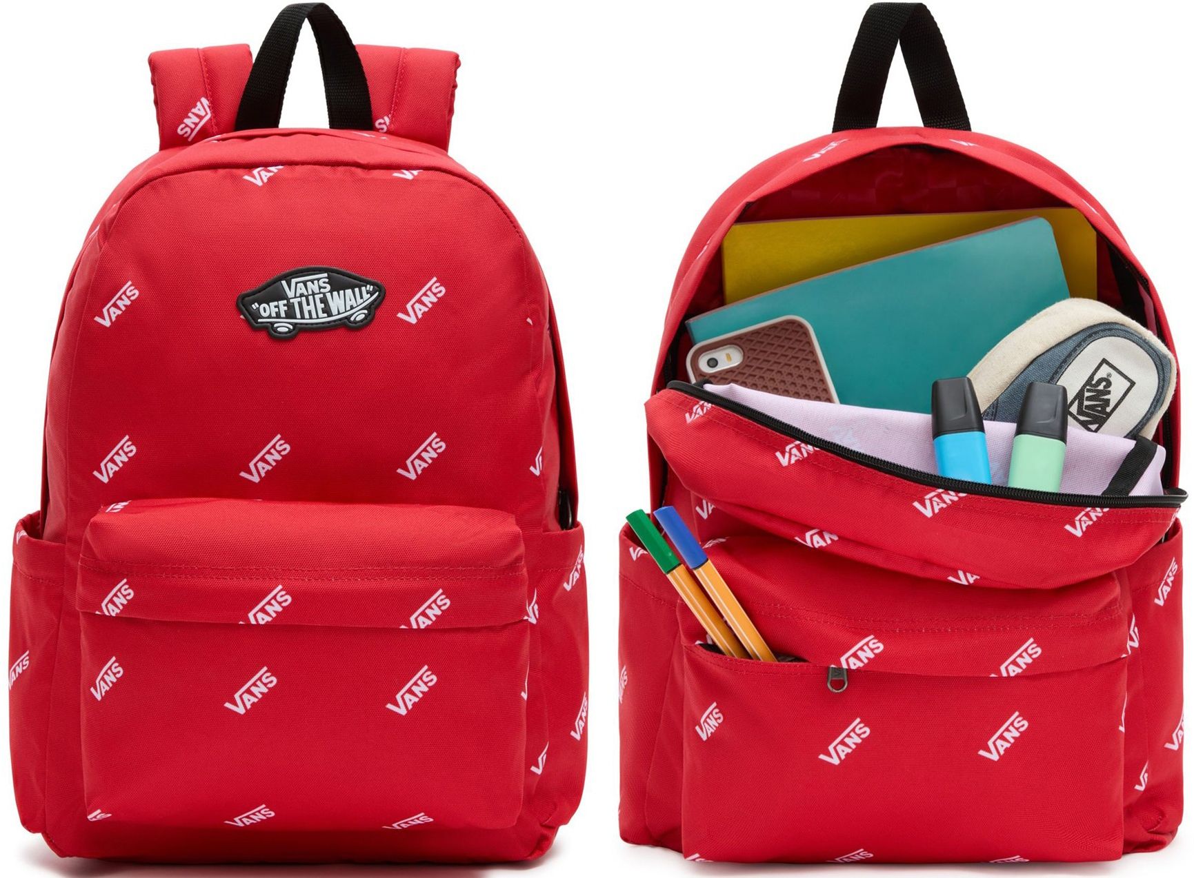  Vans sieviešu mugursoma liels old skool samts ierobežots izdevums vienīgais ar mums