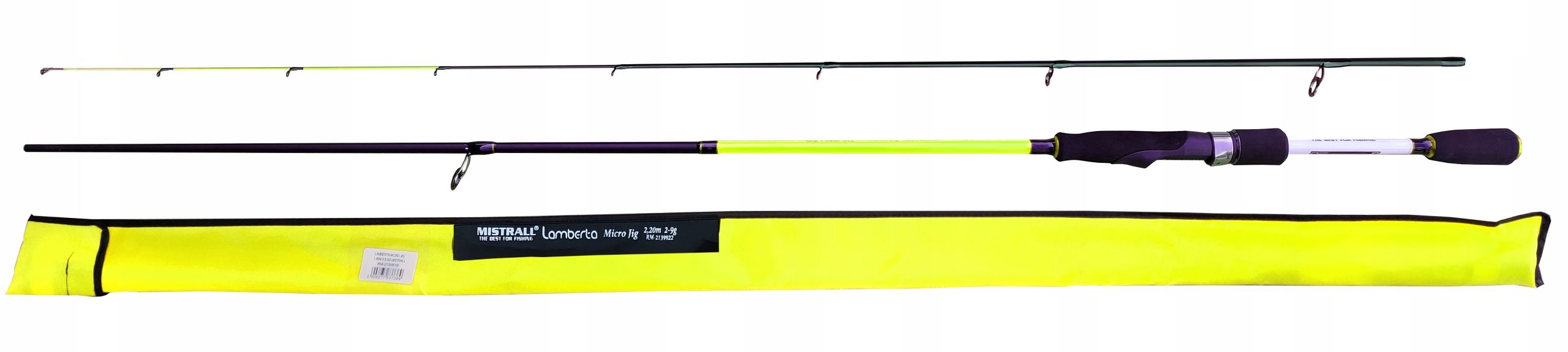  Makšķere mistrall lamberta mikro galvas āķis 198 c.w. 0,5-5g ļoti light