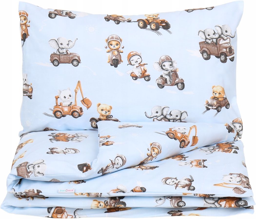  Povlečení do postýlky 120x60 dětinský pro miminka 120x90 cm 2el babymam